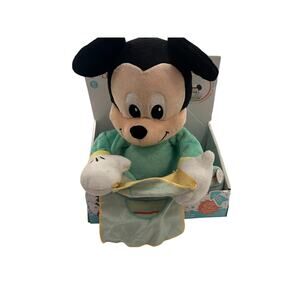 Disney Baby 11-inch‎ Hide-and-Seek Mickey Mouse Interactive Plush, Pretend Play